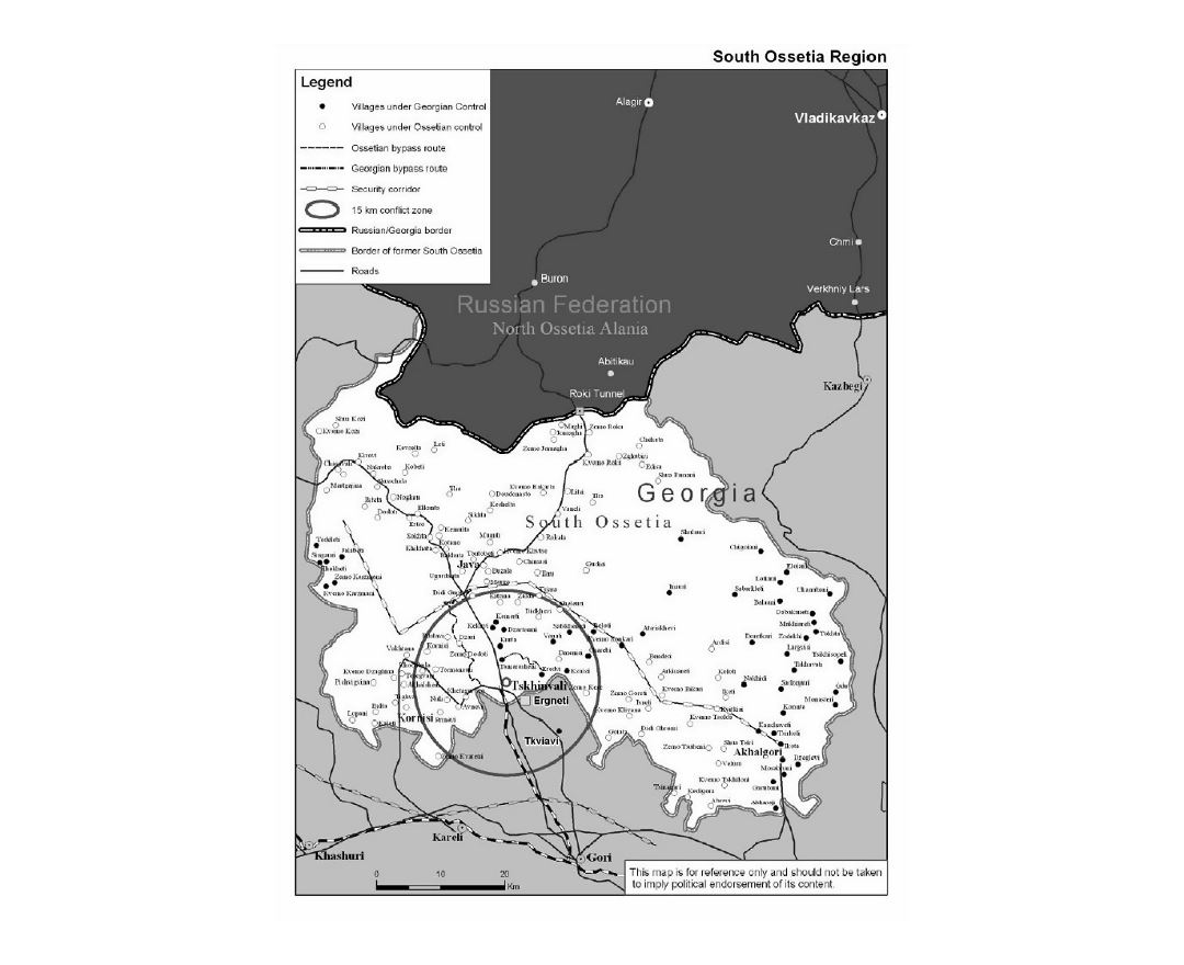 Maps Of South Ossetia Collection Of Maps Of South Ossetia Asia