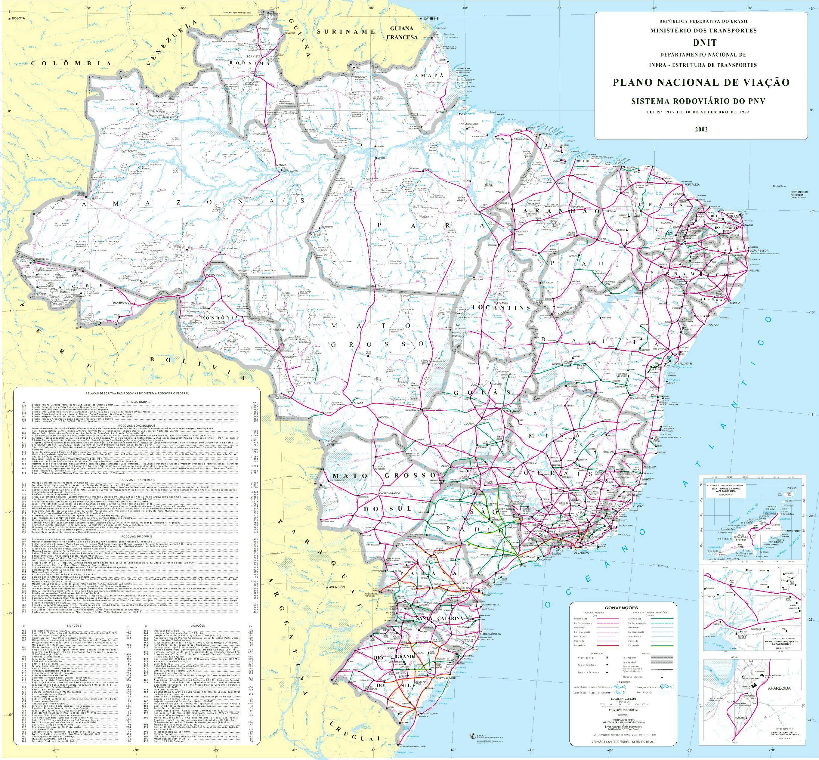 Large Political And Administrative Map Of Brazil With