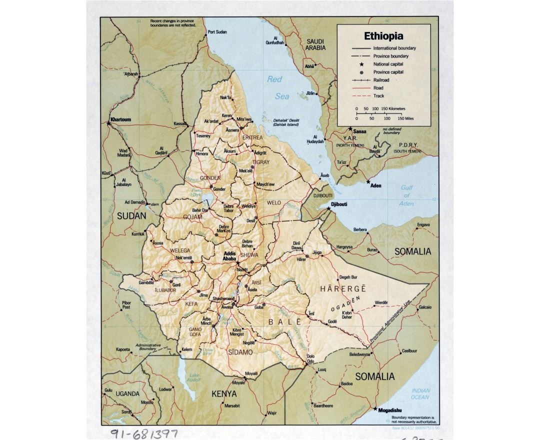 Maps Of Ethiopia Collection Of Maps Of Ethiopia Africa Mapsland