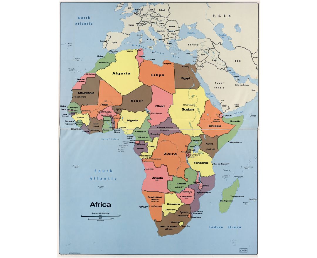 Maps Of Africa And African Countries Collection Of Maps Of Africa