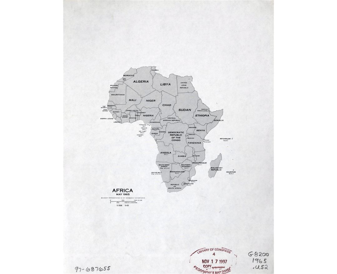 Maps Of Africa And African Countries Collection Of Maps Of Africa