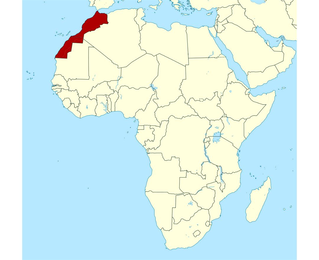 where is morocco on the map Maps Of Morocco Collection Of Maps Of Morocco Africa where is morocco on the map
