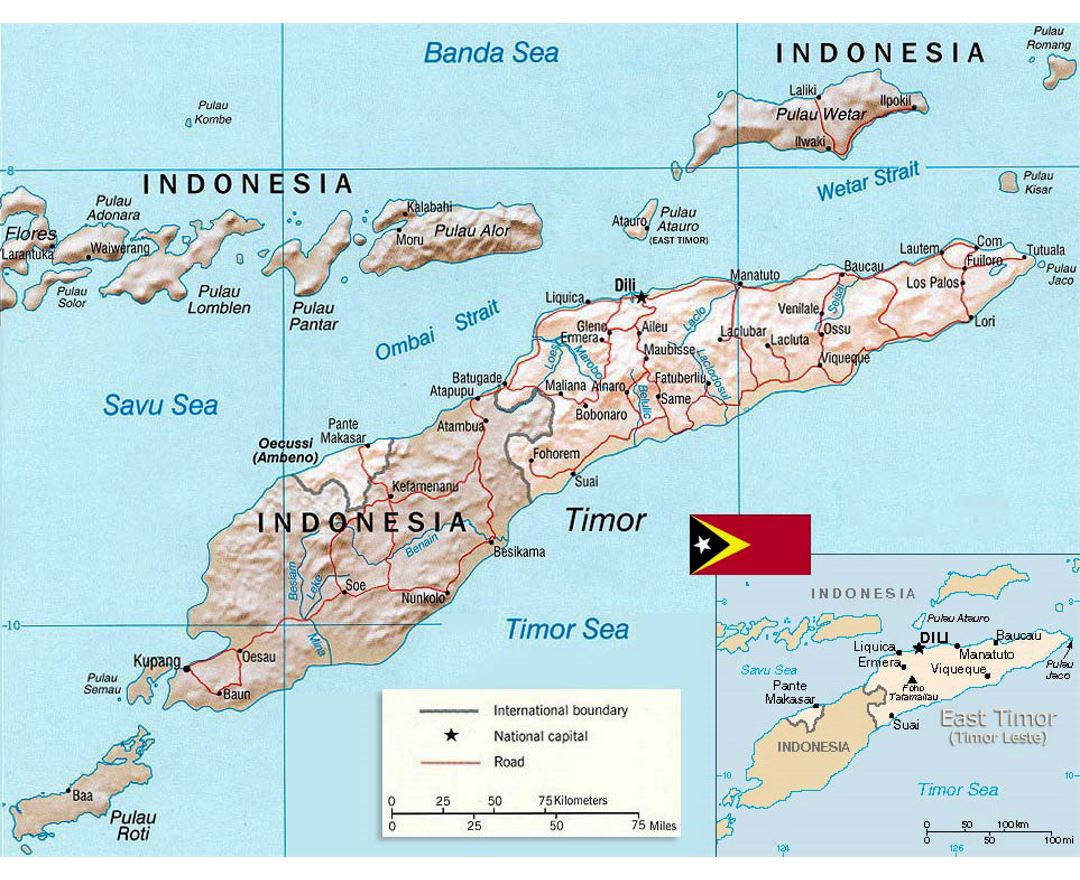 Maps Of East Timor Collection Of Maps Of East Timor Asia Mapsland