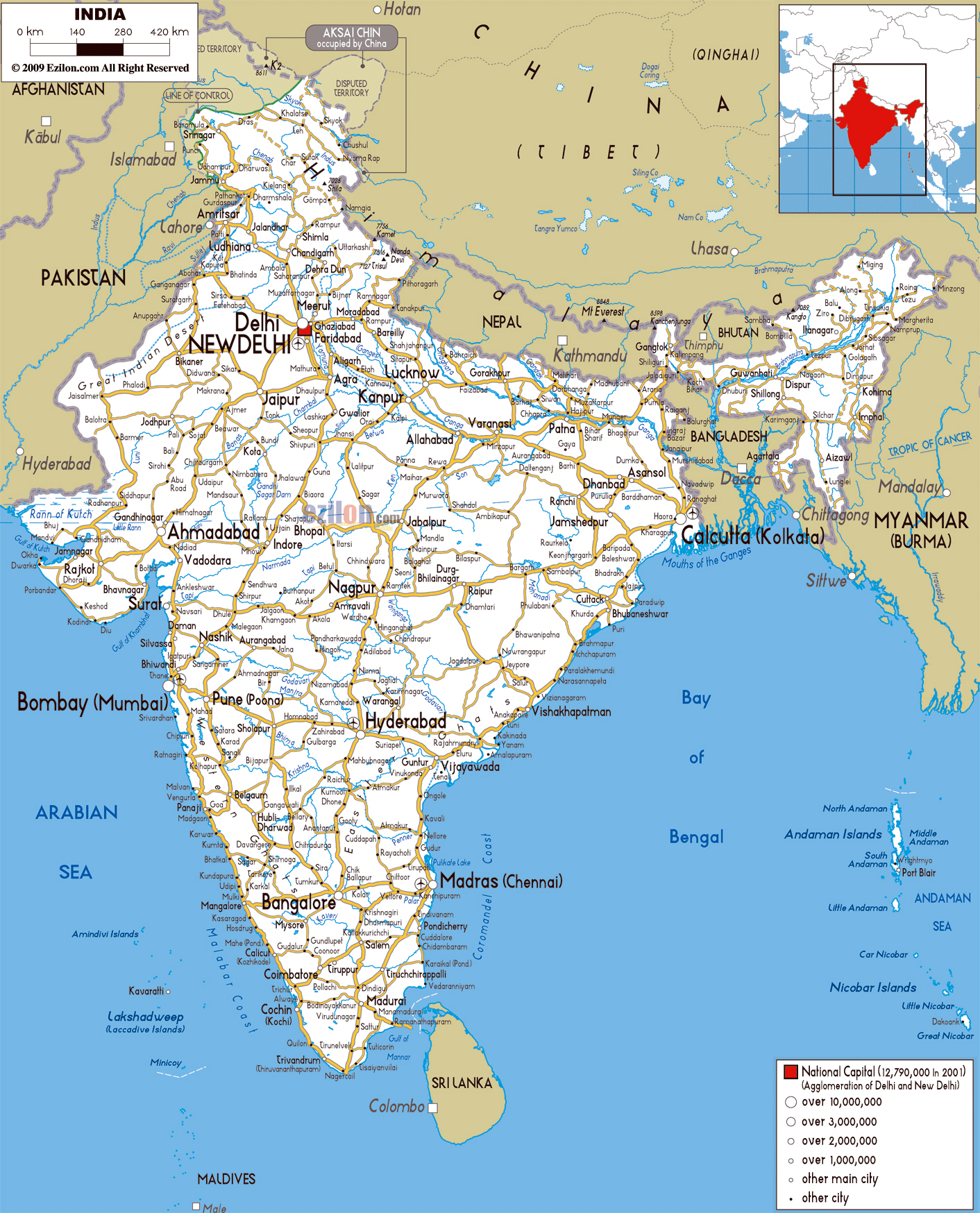 Map Of Major Airports In India Incredible India Pinte - vrogue.co