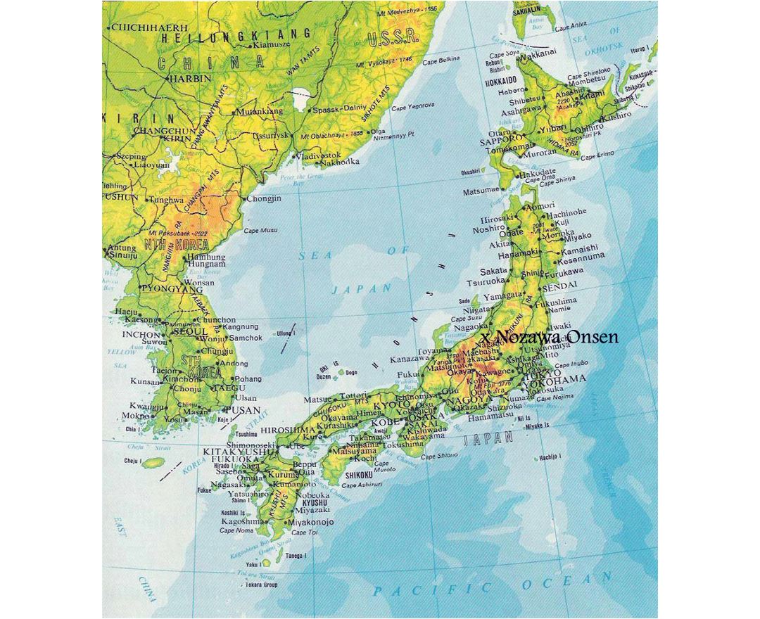 Maps Of Japan Collection Of Maps Of Japan Asia Mapsland Maps Of The World