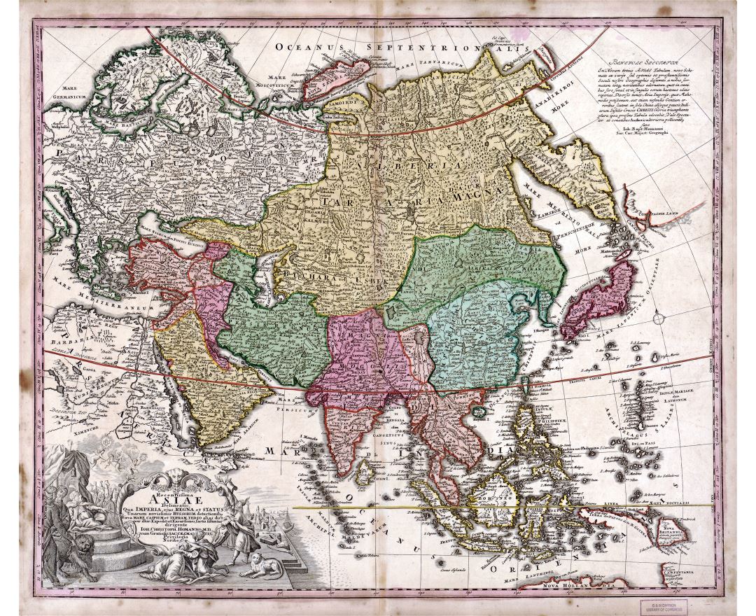 Old Maps Of Asia Collection Of Old Maps Of Asia From Different