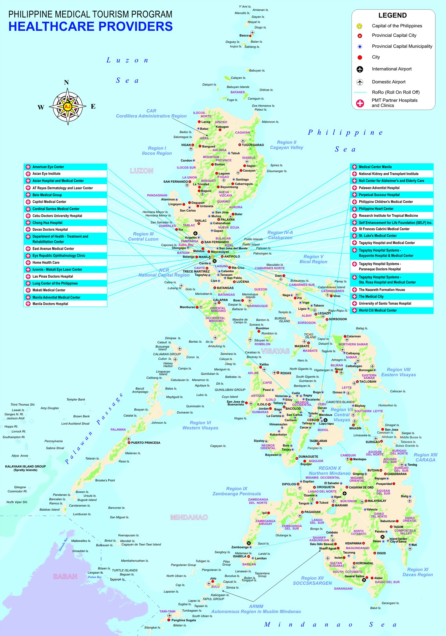 Large Map Of The Philippines