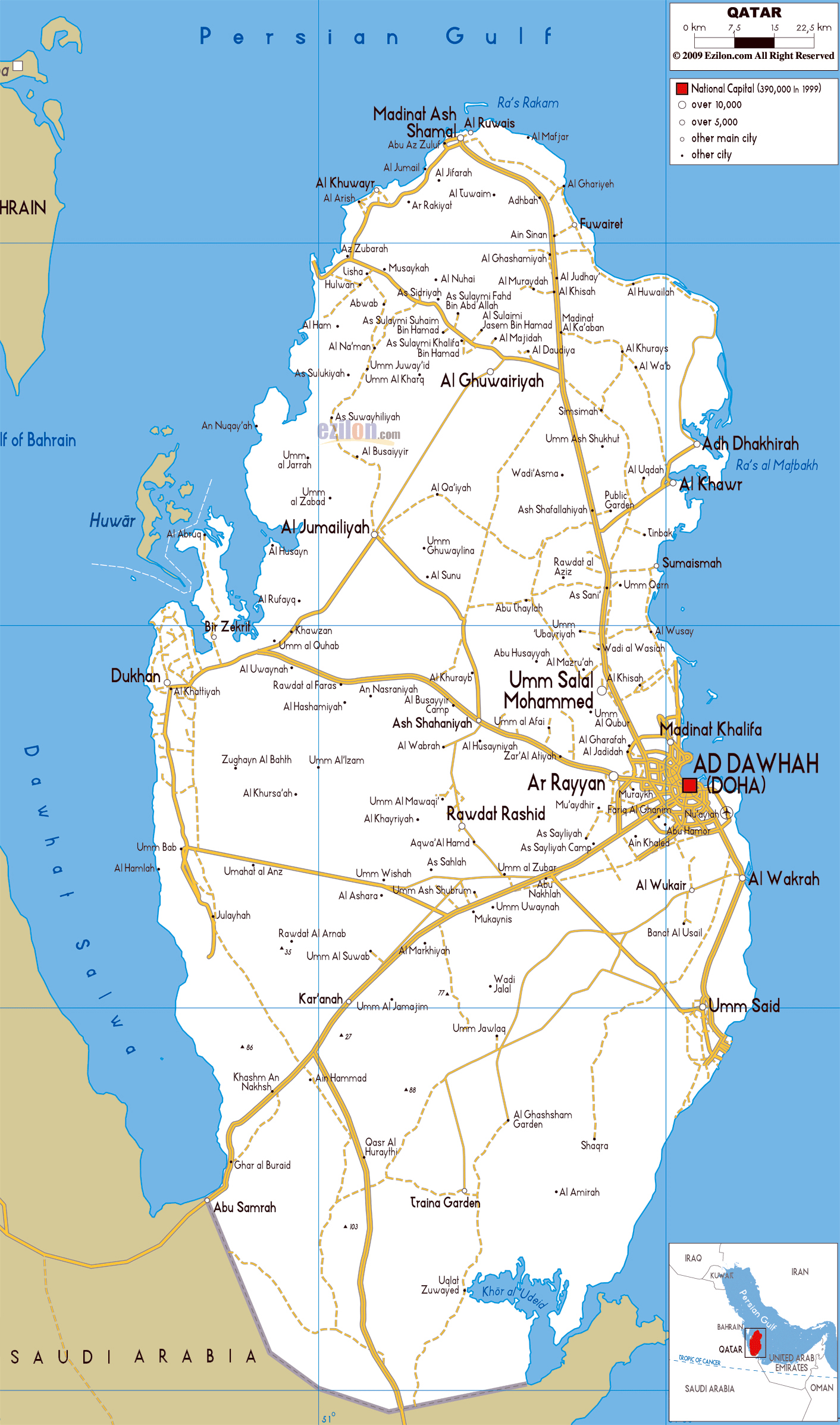 travel to qatar by road