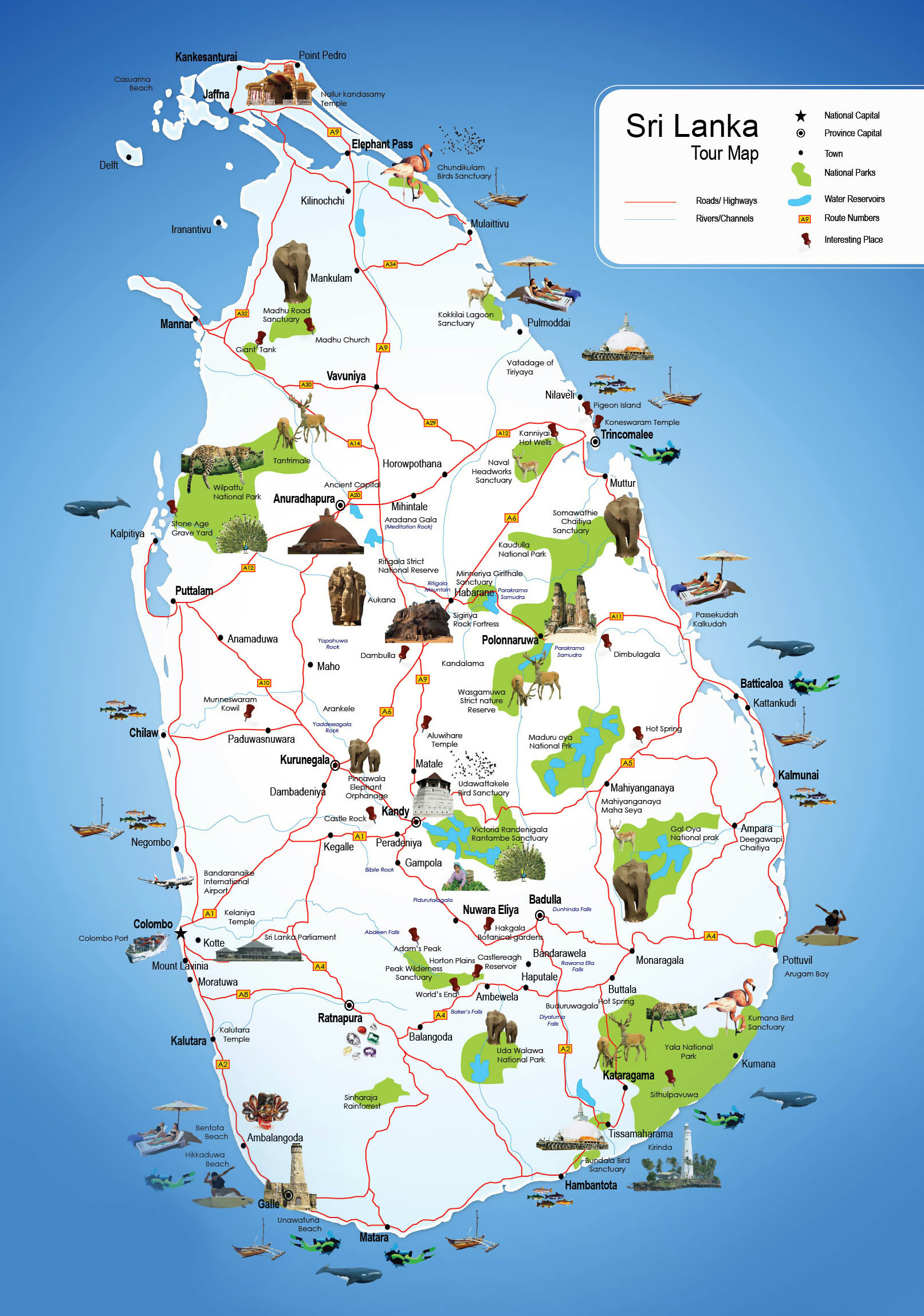 tourist guide to sri lanka