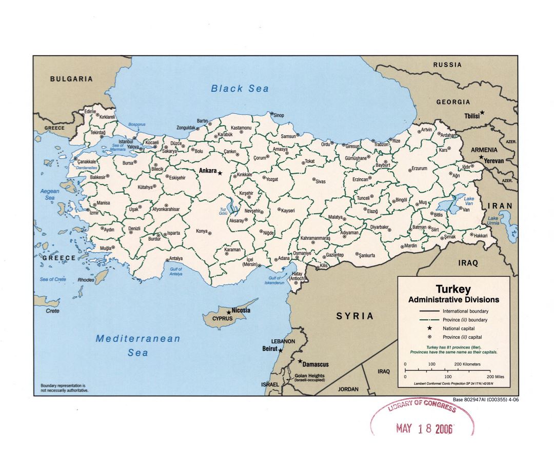 Large detailed political and administrative map of Armenia with roads and  cities - 2002, Armenia, Asia, Mapsland