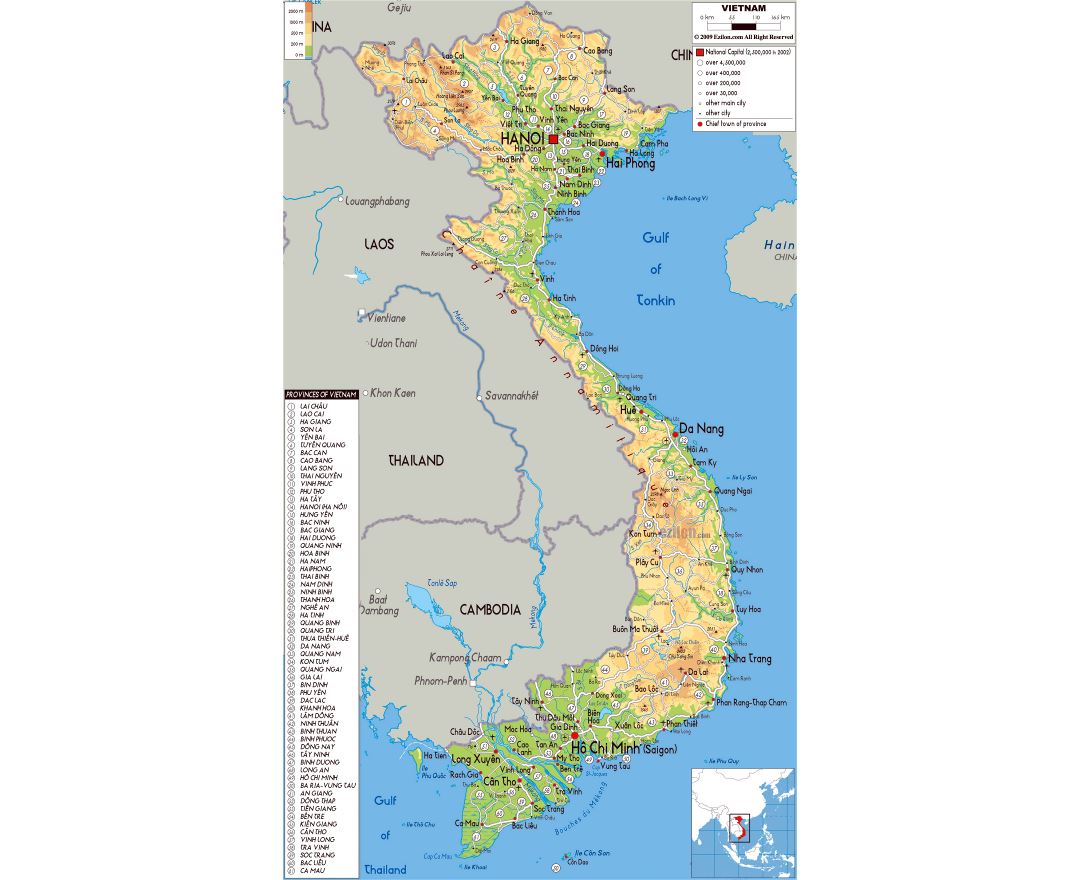 Maps Of Vietnam Collection Of Maps Of Vietnam Asia Mapsland Maps Of The World