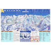 Large Detailed Piste Map Of Arlberg Ski Resort 2004 Thumbnail 
