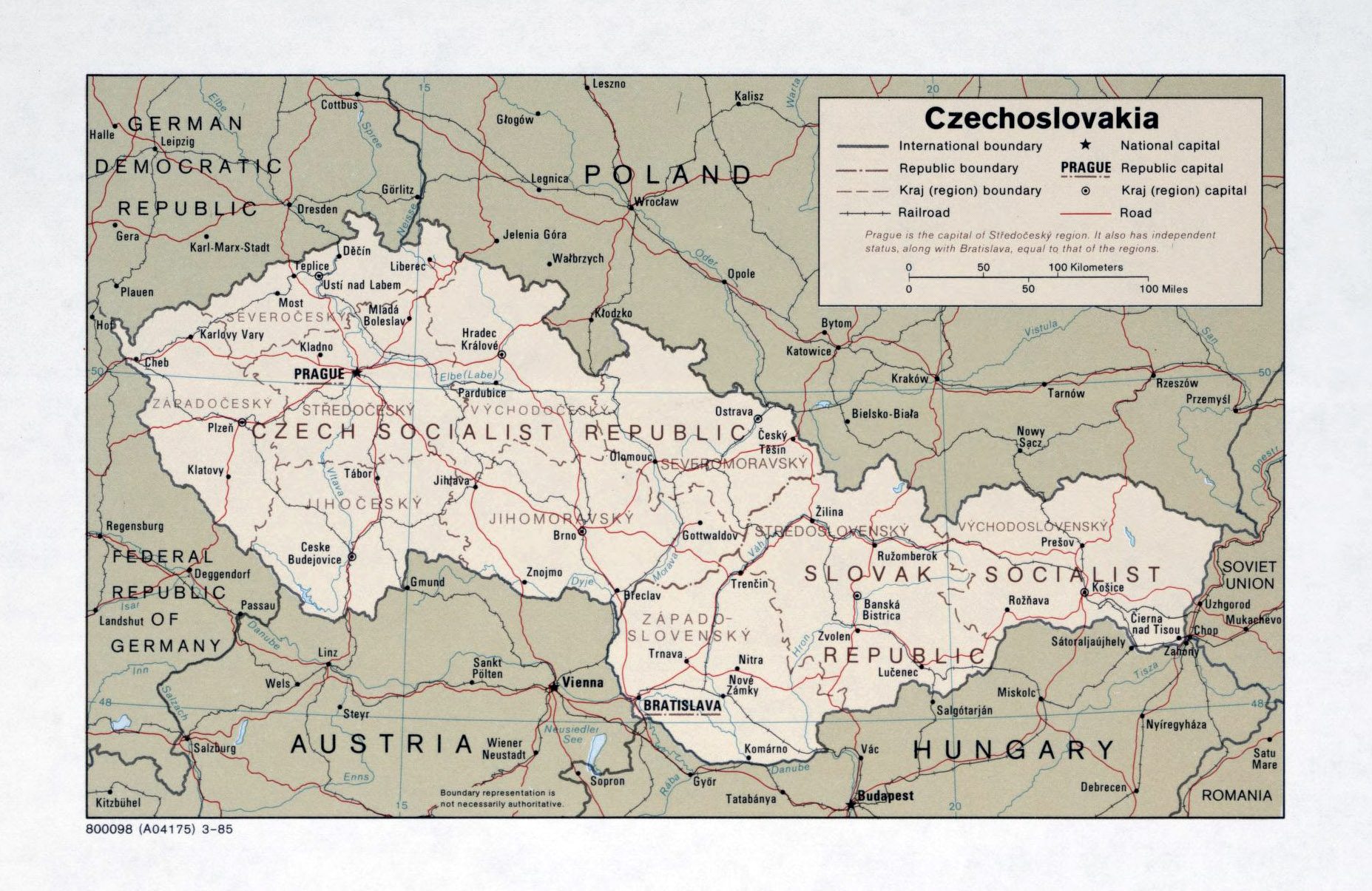 Large Detailed Political Map Of Europe With Roads And Major Cities In ...