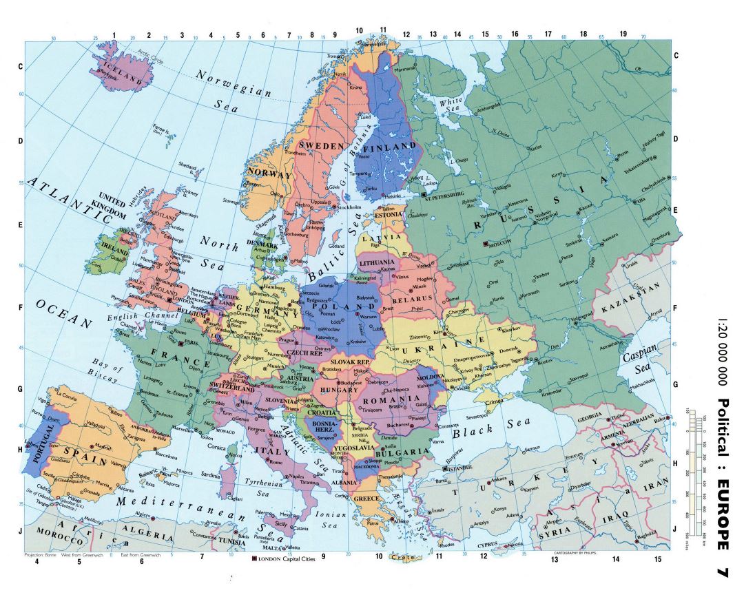 Maps Of Europe And European Countries Collection Of Maps Of