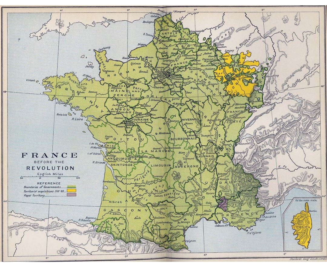 Historical Maps Of France