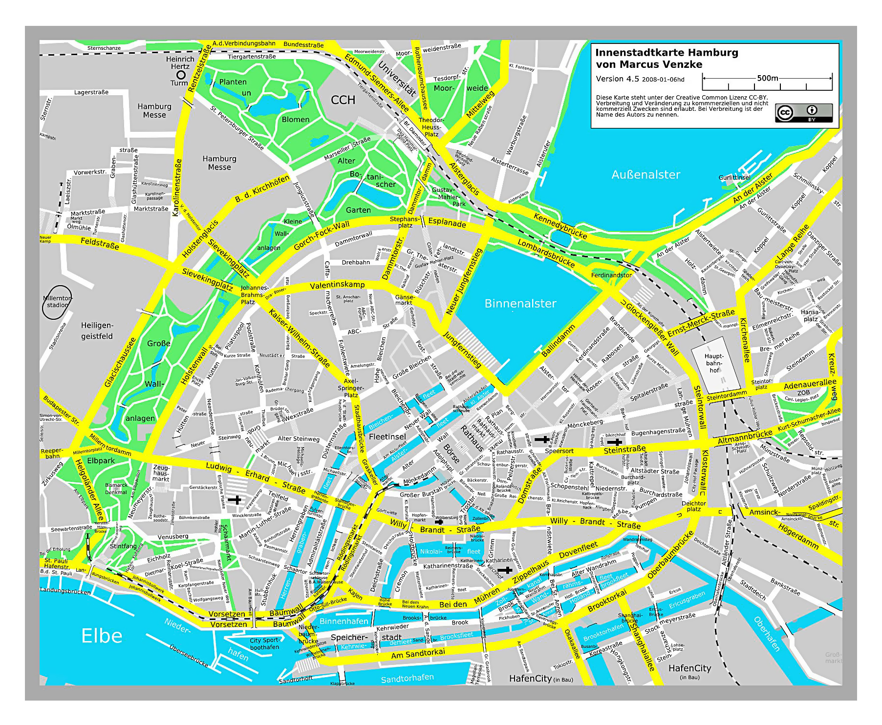 Hamburg Map