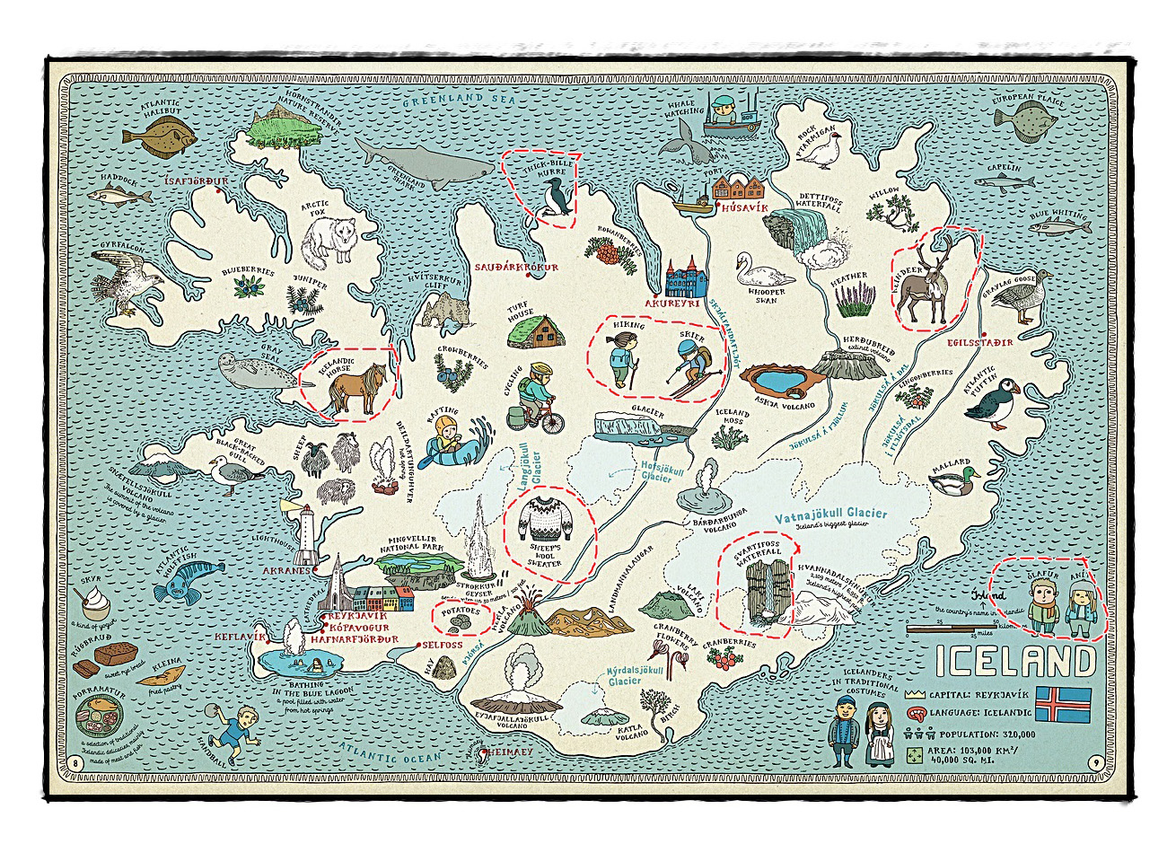 tourist map of iceland pdf