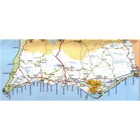 Algarve portugal europe map hi-res stock photography and images - Alamy