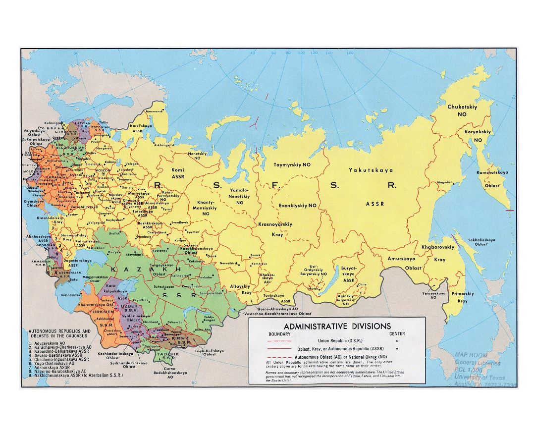 Maps Of U S S R Collection Of Maps Of Soviet Union Europe Mapsland Maps Of The World