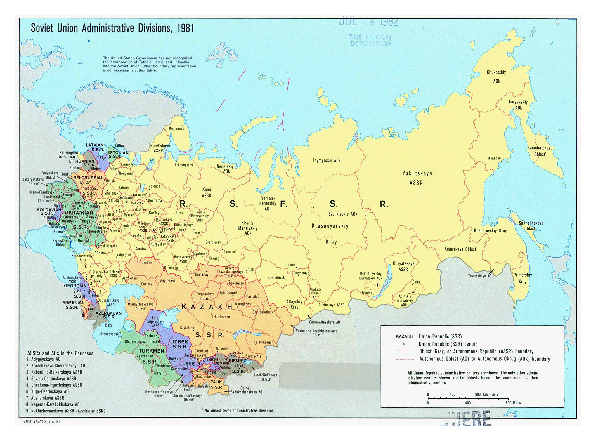 Blank Map Of Former Ussr