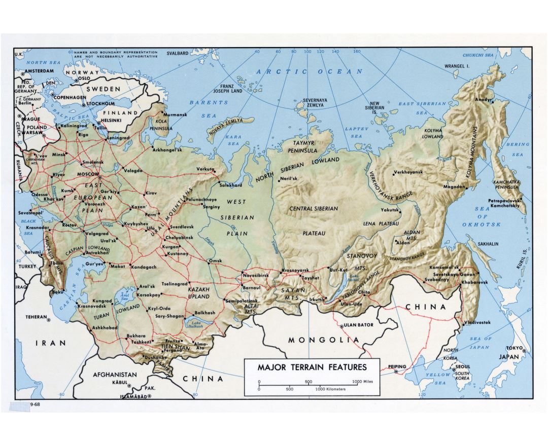Ussr Map