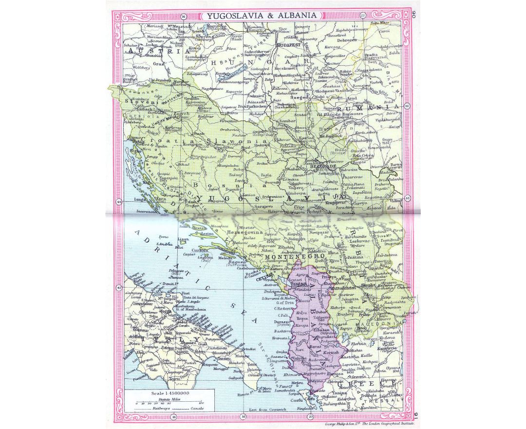 Maps Of Yugoslavia Collection Of Maps Of Former Yugoslavia Europe