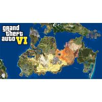 Large GTA 6 concept map, Games, Mapsland