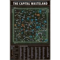 Detailed map of Fallout 3 world, Games, Mapsland