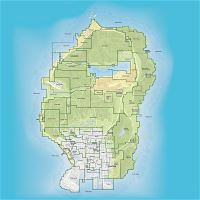 Large map of GTA 3, Games, Mapsland