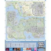 GTA-6 concept world map, Games, Mapsland