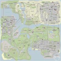 GTA-6 concept world map, Games, Mapsland