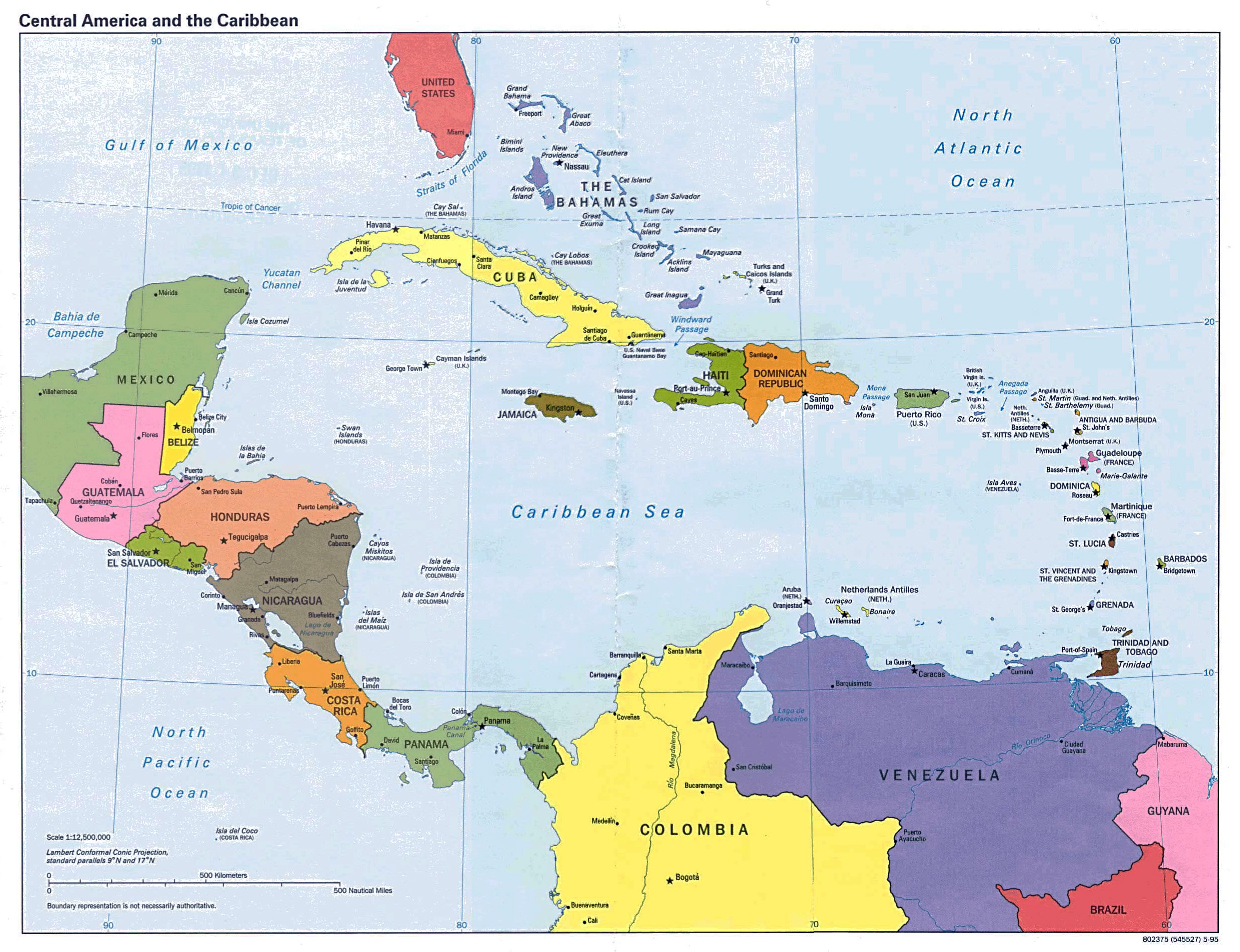 large-detailed-political-map-of-central-america-1995-central-america-and-the-caribbean