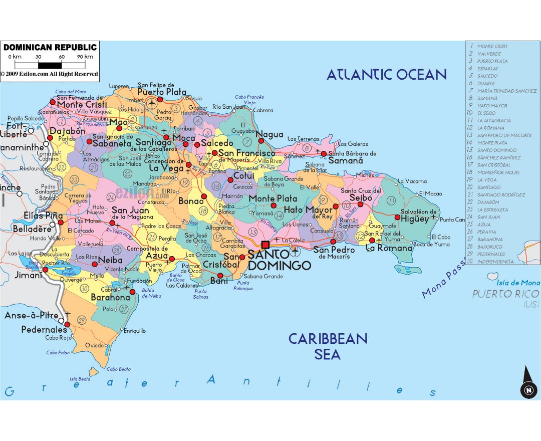Dominican Republic Map With Cities Maps Of Dominican Republic | Collection Of Maps Of Dominican Republic | North America | Mapsland | Maps Of The World Dominican Republic Map With Cities Maps Of Dominican Republic | Collection Of Maps Of Dominican Republic | North America | Mapsland | Maps Of The World
