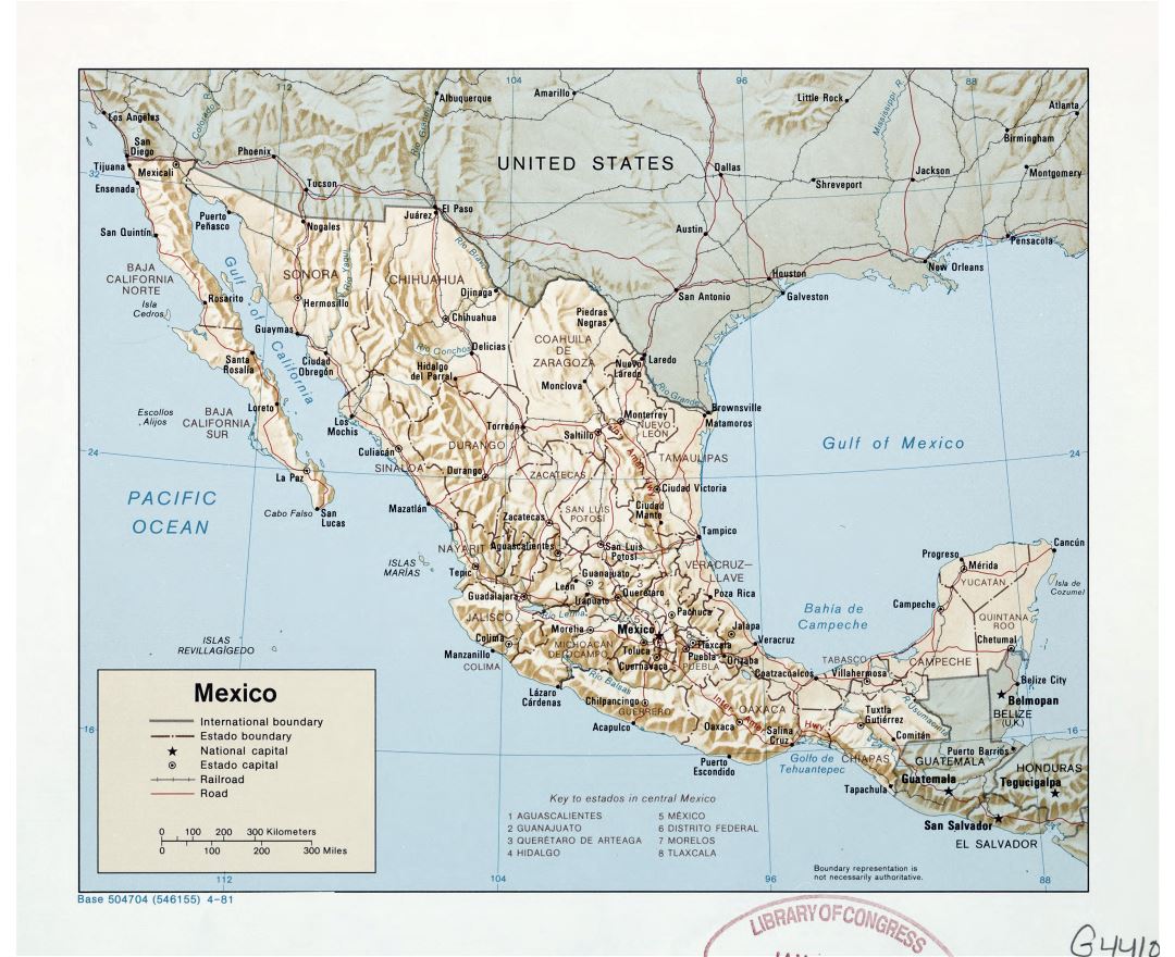 Maps Of Mexico Collection Of Maps Of Mexico North America