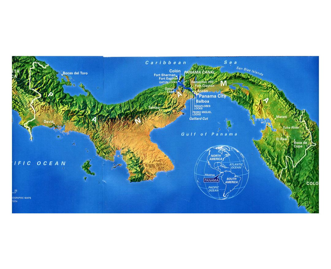 Перешеек тихого океана. Северная Америка Панамский перешеек. Панамский перешеек на карте. Панамский перешеек на карте Южной Америки. Панама перешеек.