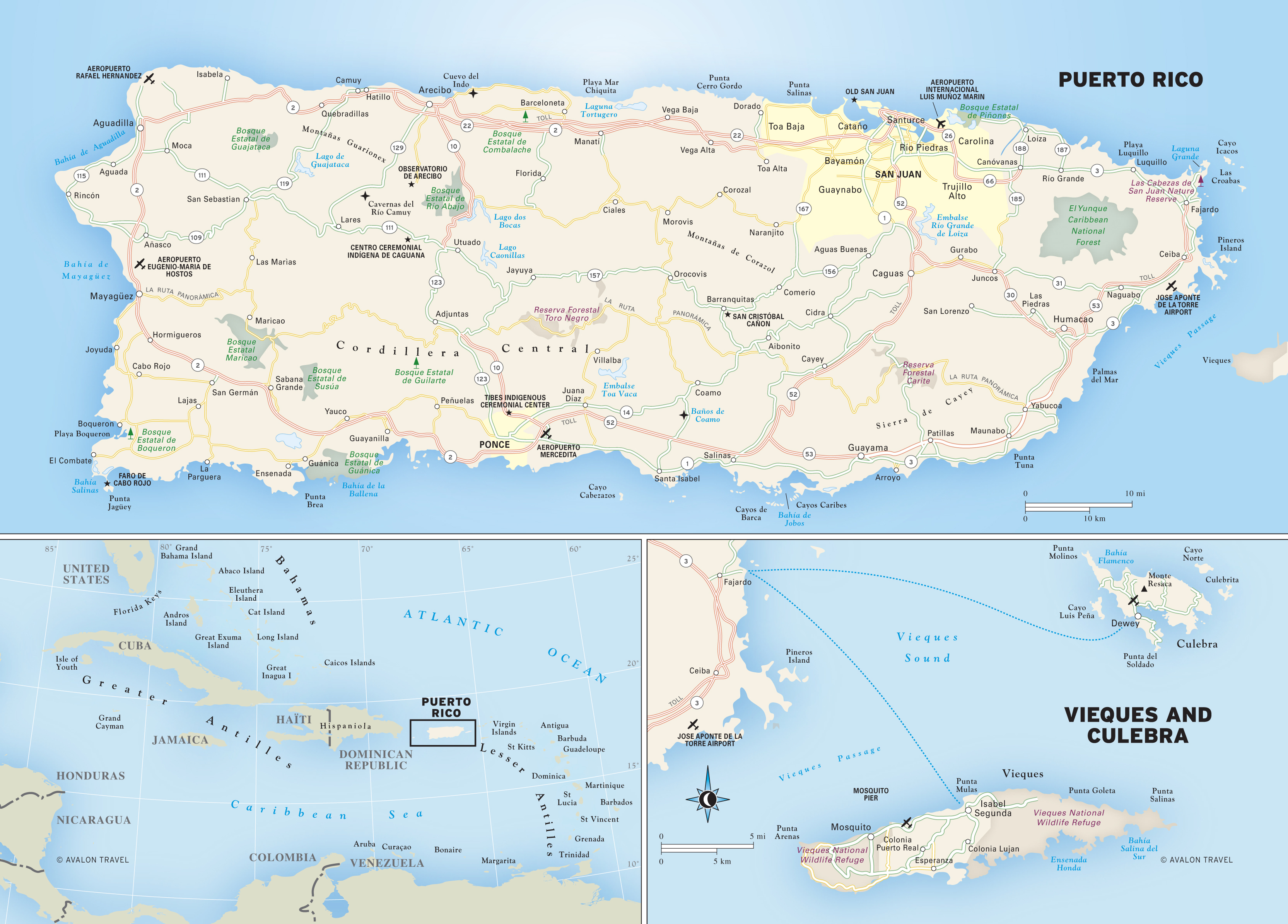 travel map puerto rico