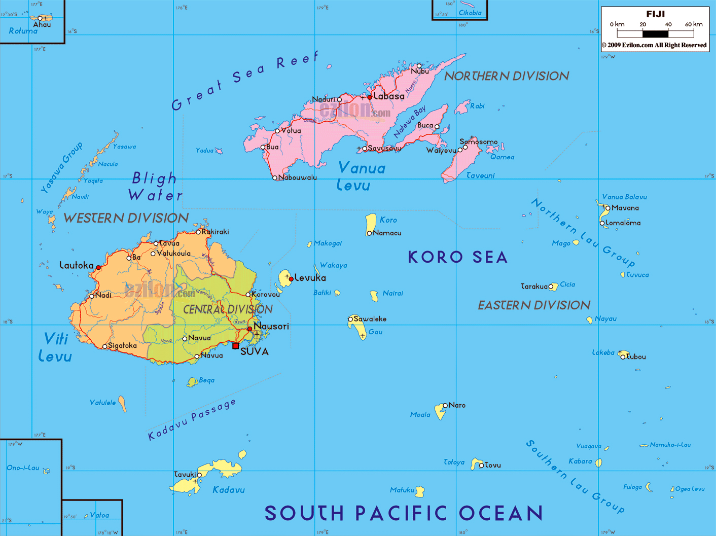 Fiji Road Map