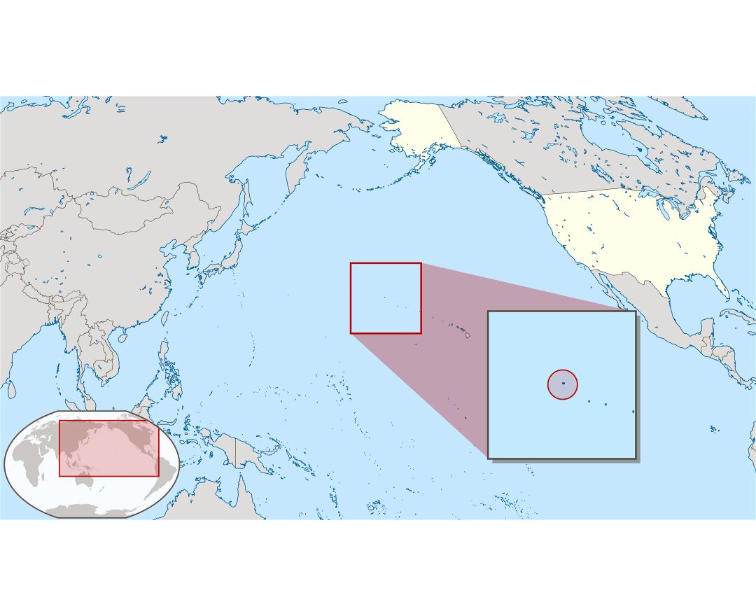 Midway Island On World Map Maps of Midway Islands | Collection of maps of Midway Atoll 