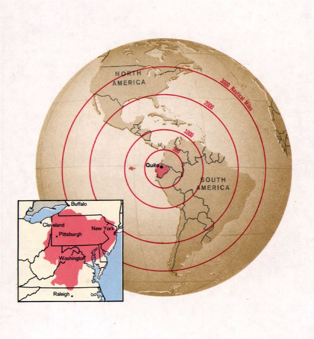 Detailed location map of Ecuador