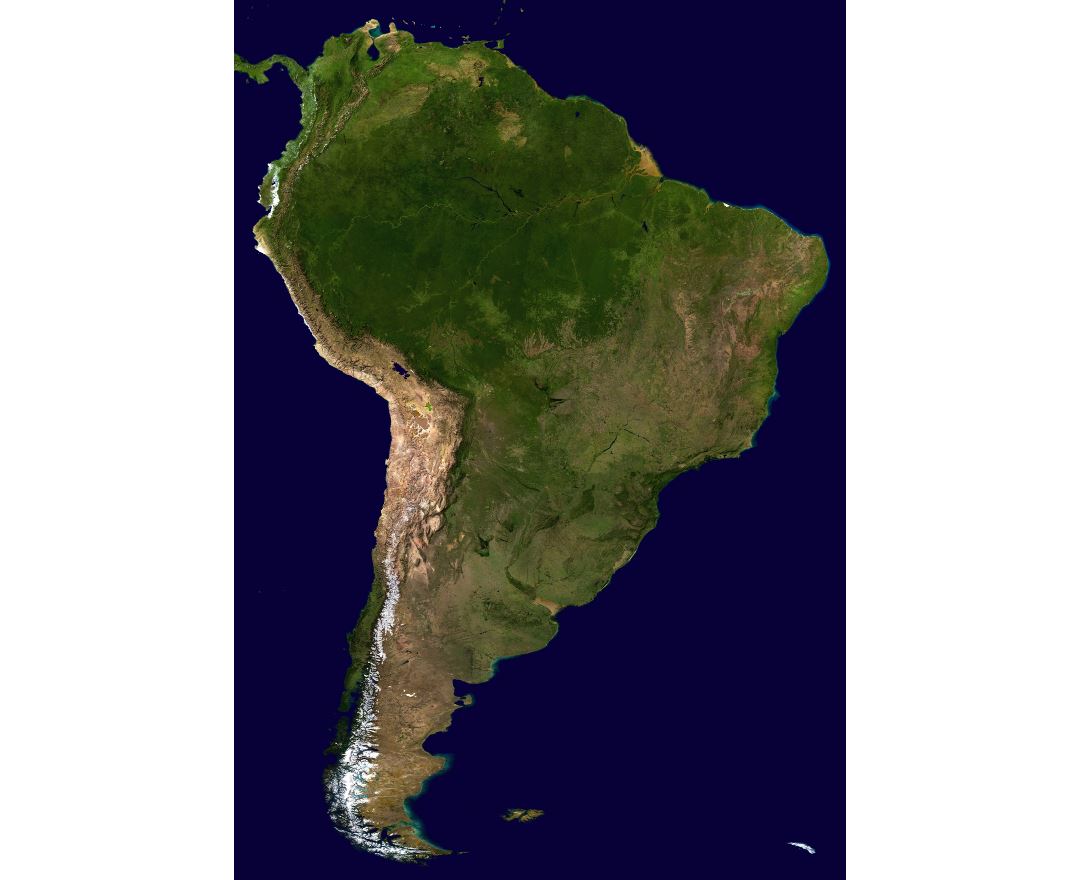 Maps of South America - Nations Online Project