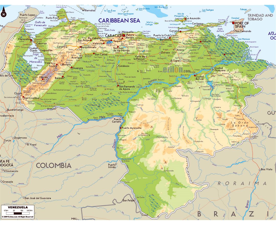 Maps Of Venezuela Collection Of Maps Of Venezuela South America