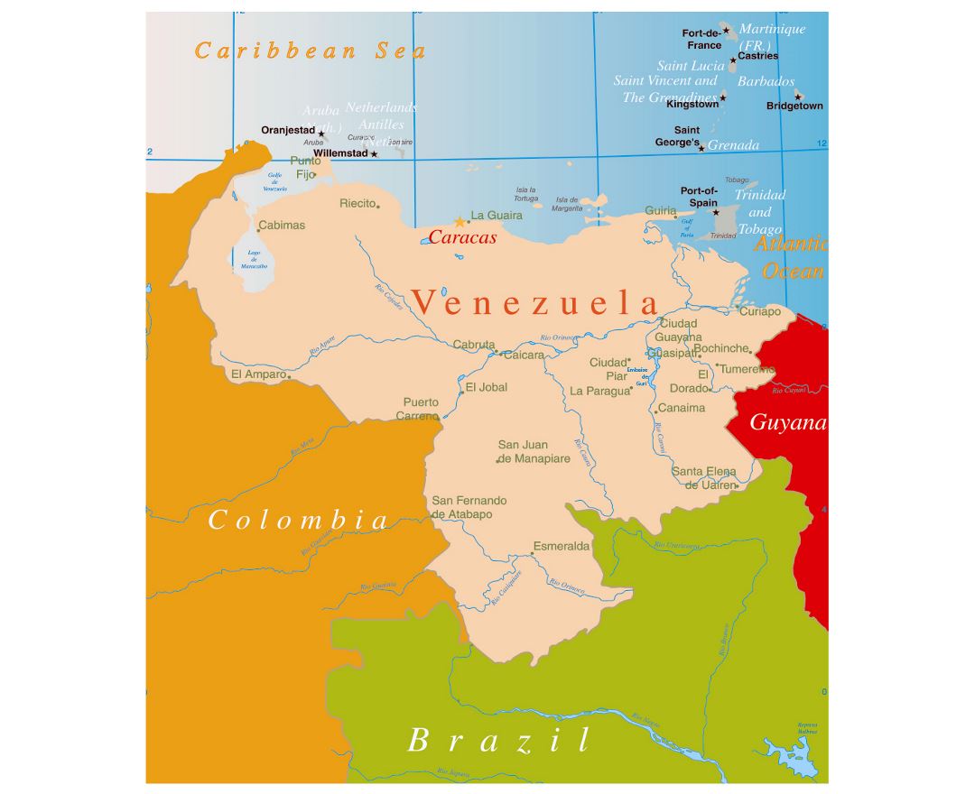 Maps Of Venezuela Collection Of Maps Of Venezuela South America