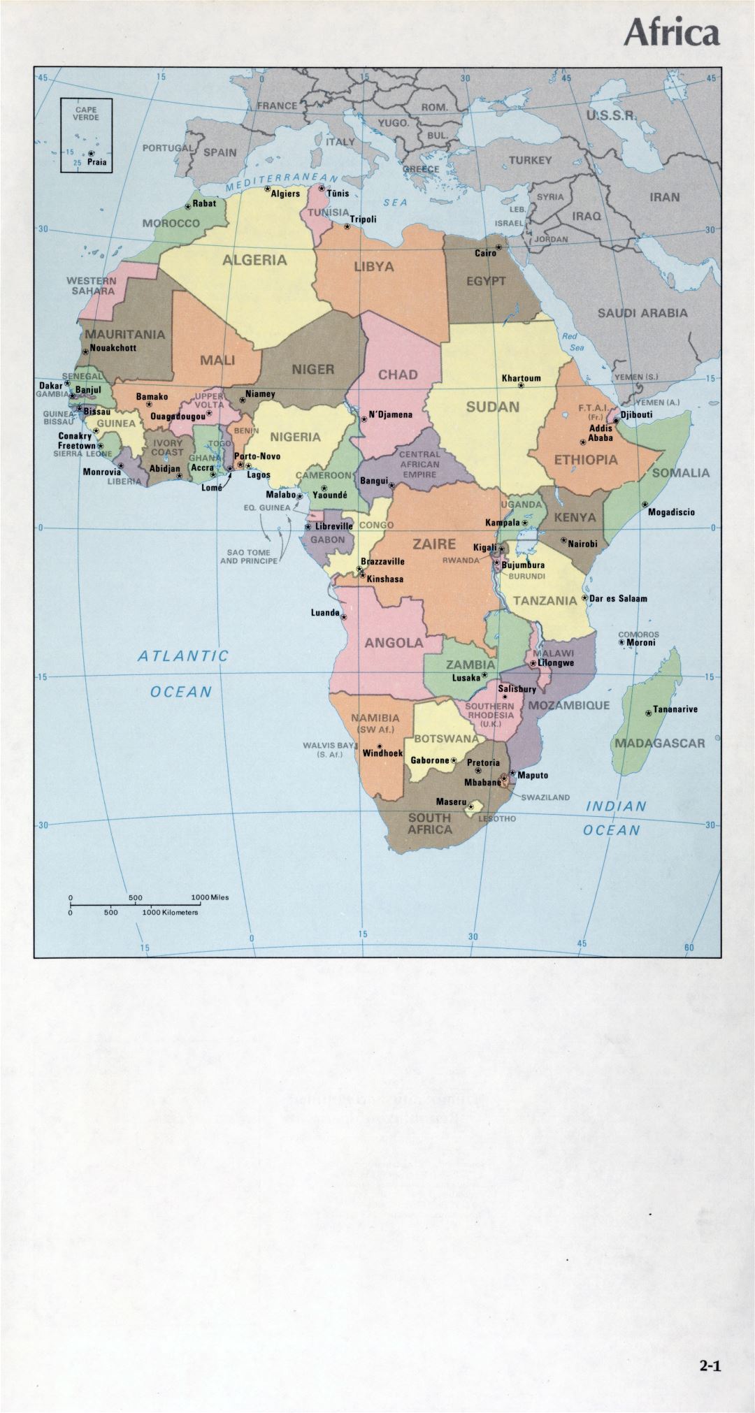 Map of Africa (2-1)