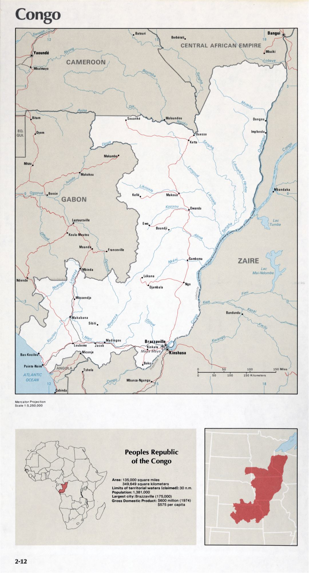 Map of Congo (2-12)
