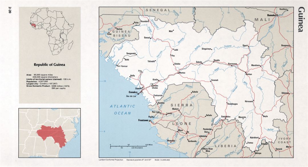 Map of Guinea (2-20)