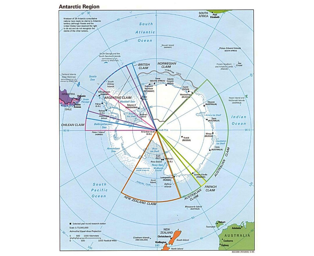 Maps Of Antarctic Region Collection Of Maps Of Antarctic Region