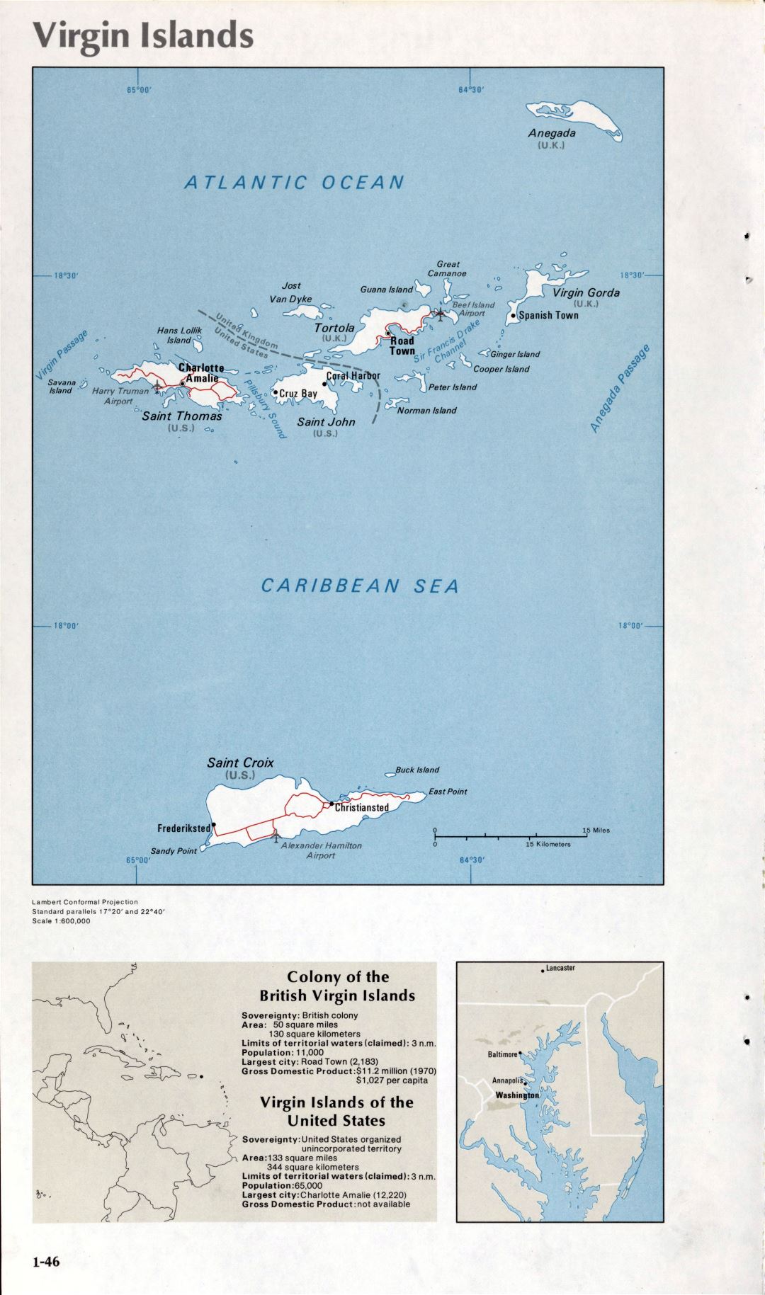 Map of Virgin Islands (1-46)